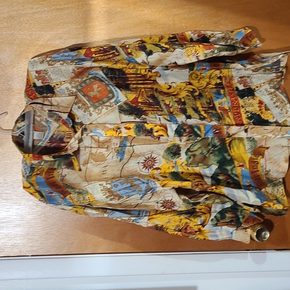 100% silk shirt
